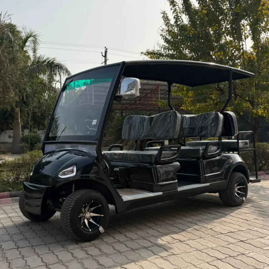 6 seater elara golf cart front